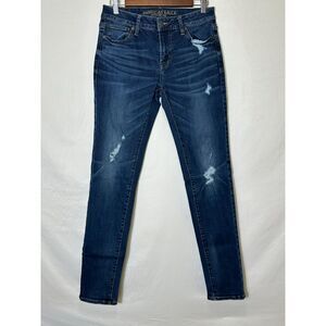 American Eagle Outfitters Extreme Flex Skinny Men's Distressed Jeans Size 30x34